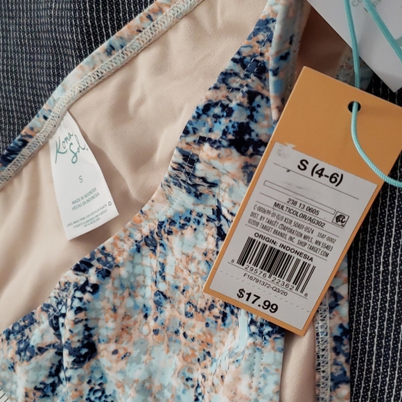 Kona Sol Multicolored Hipster Bottom Woman Size S - Picture 5 of 6